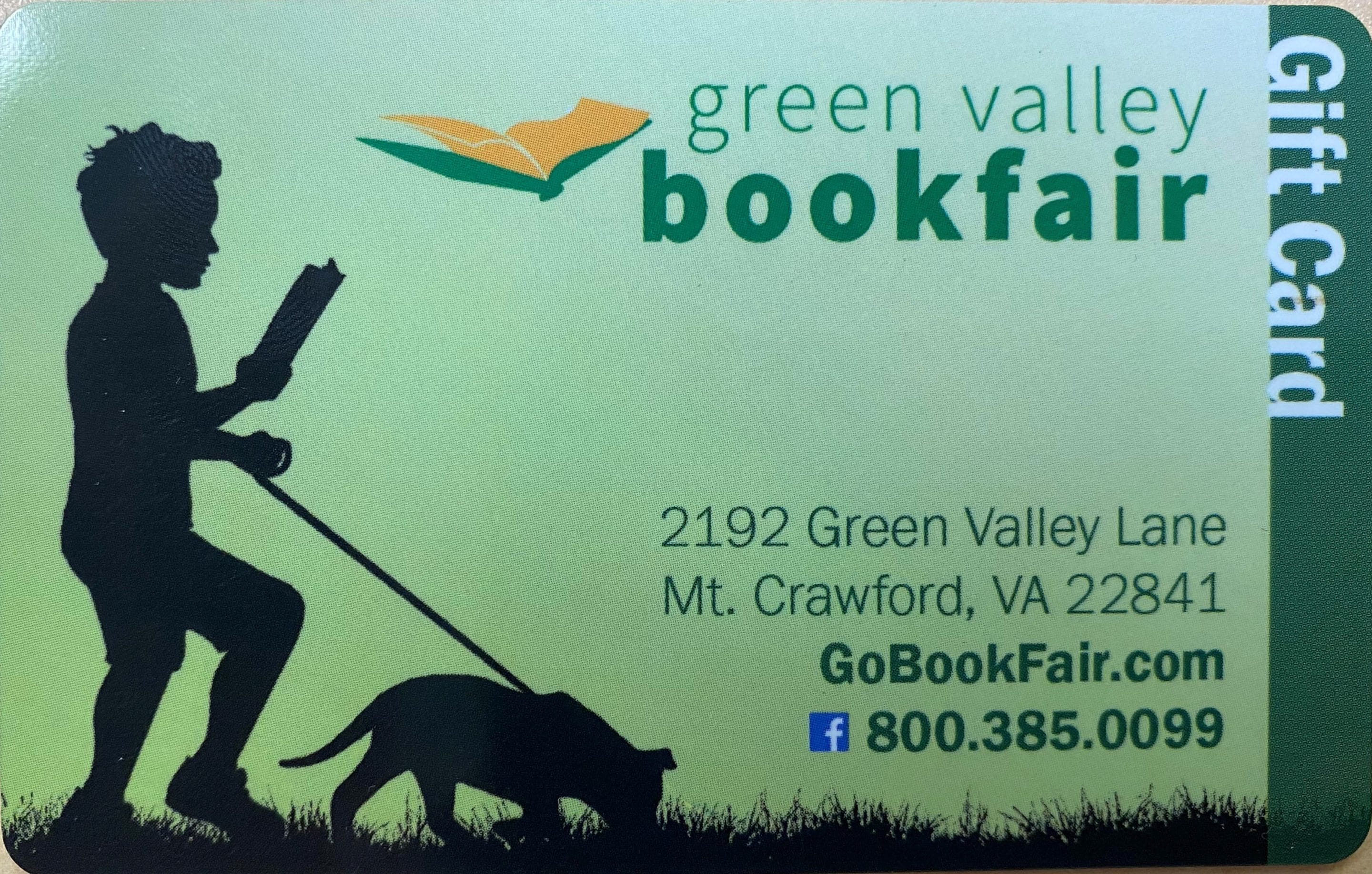 Gift Card  Green Valley Book Fair