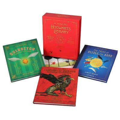 Fantastic Beasts, Quidditch Through, Tales of Beedle 3 Books Collection Set  NEW
