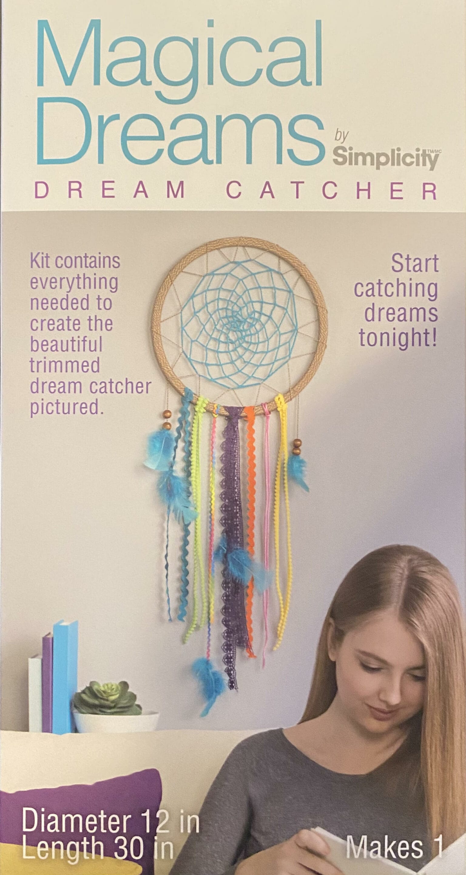 Magical Dreams Dream Catcher: Kit Contains Everything Needed to Create a  Beautifully Trimmed Dream Catcher