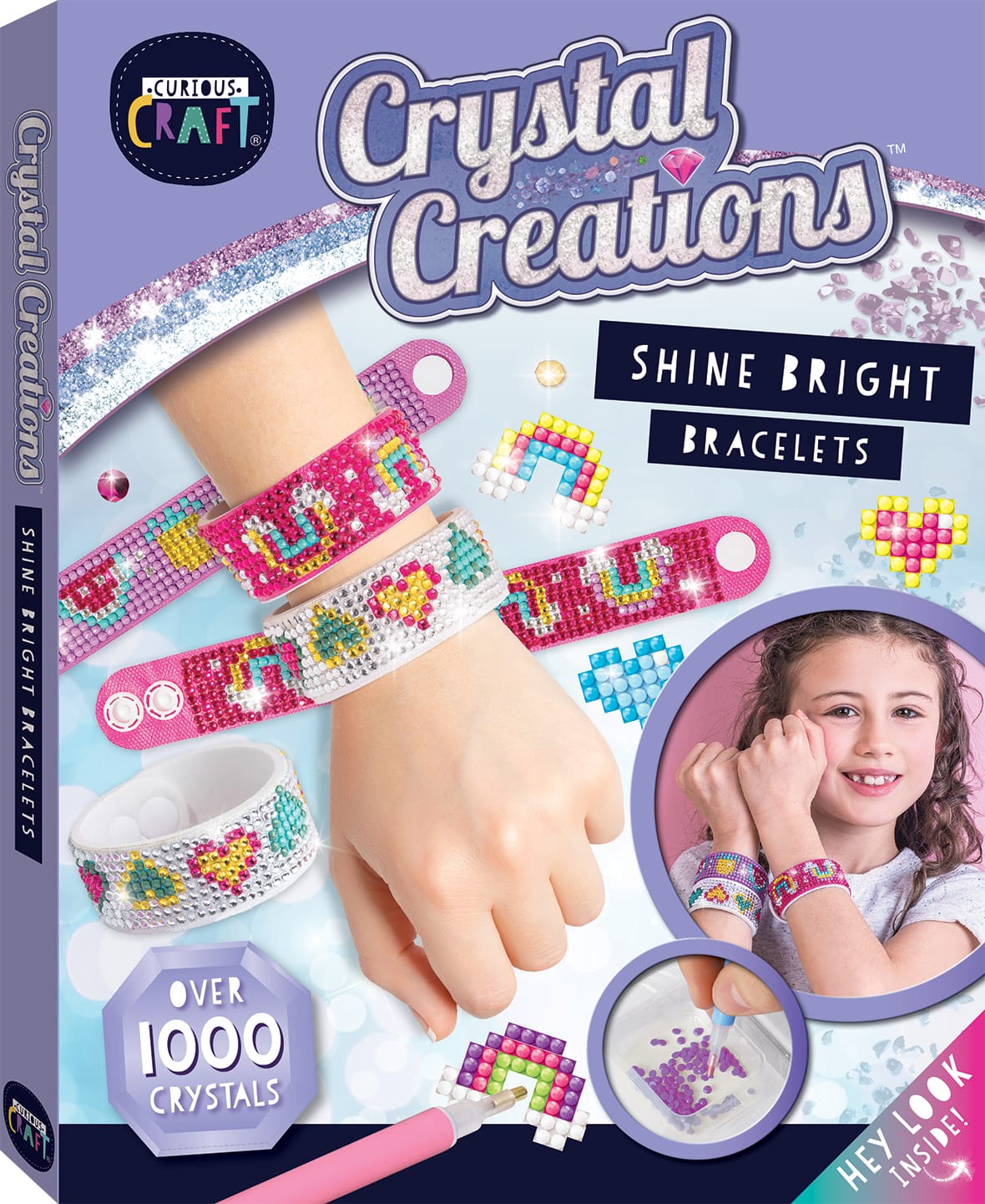 Crystal Creations: Shine Bright Bracelets: Includes 3 Bracelets and ...
