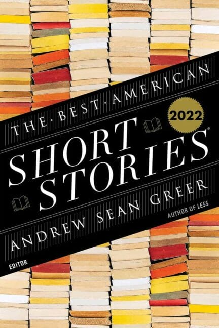 book cover for The Best American Short Stories by Andrew Sean Greer
