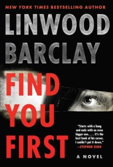 book cover for Find You First by Linwood Barclay