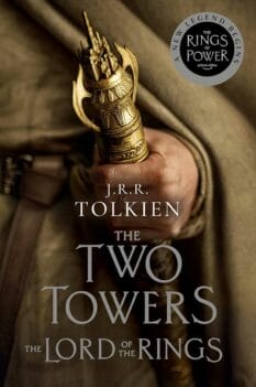 book cover for the Lord of the Rings: The Two Towers by J.R.R. Tolkien