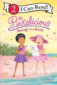 book cover for Pinkalicious: Message in a Bottle by Victoria Kann