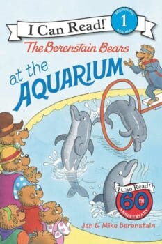 book cover for I Can Read: The Berenstain Bears at the Aquarium by Jane and Mike Berenstain