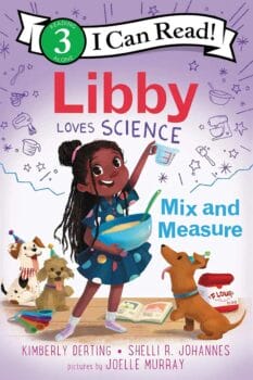 book cover for I Can Read Libby Loves Science: Mix and Measure