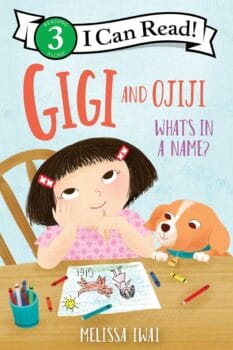book cover for I Can Read Gigi and Ojiji: What's in a Name? by Melissa Iwai