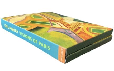angled view of the Visions of Paris notecards