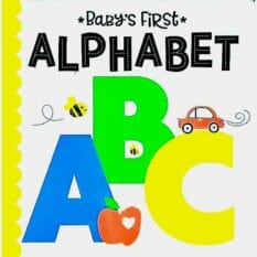 book cover for Baby's First Alphabet