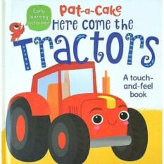 Book cover for Pat-a-Cake Here Come the Tractors