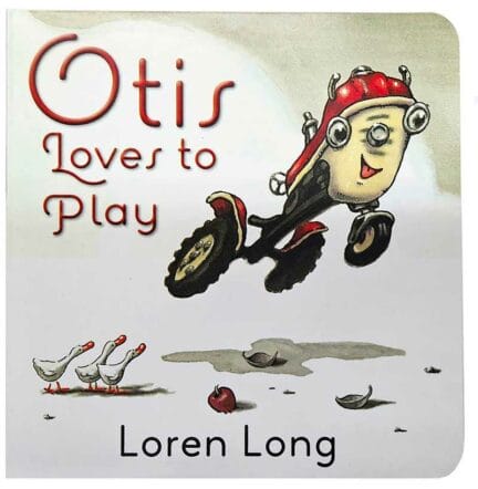 book cover for Otis Loves to Play by Loren Long