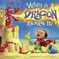 book cover for When a Dragon Moves in by Jodi Moore
