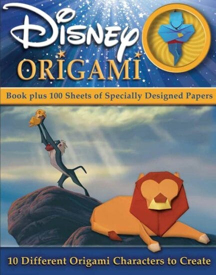book cover for Disney Origami