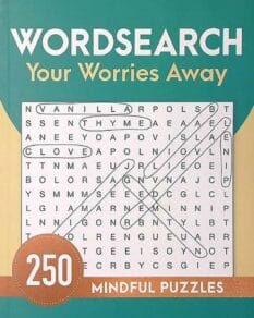 book cover for Wordsearch Your Worries Away