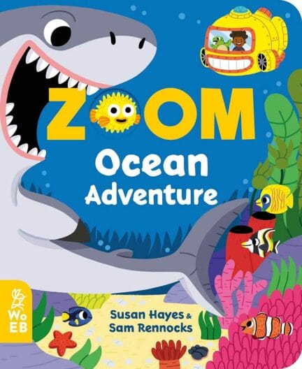 board book cover for Zoom Ocean Adventure