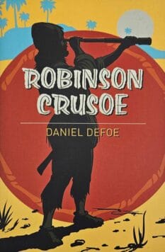 book cover for Robinson Crusoe by Daniel Defoe