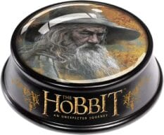 The Hobbit: An Unexpected Journey paperweight with Gandalf on it