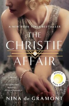 book cover for The Christie Affair by Nina de Gramont