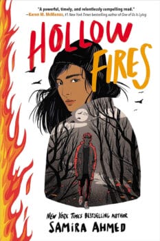Book cover for Hollow Fires by Samira Ahmed