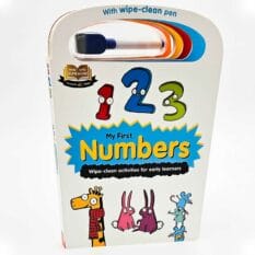 My First Numbers wipe clean book