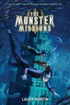 Book cover for The Monster Missions by Laura Martin