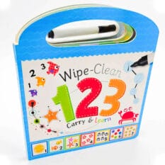 Wipe-Clean 123 Carry and Learn book