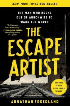 Book cover for The Escape Artist by Jonathan Freedland