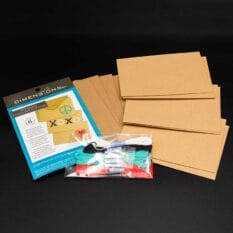 DIY card cross stitch kit with envelopes