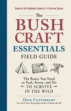 Book cover for The Bush Craft Essentials Field Guide by Dave Canterbury