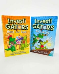Two InvestiGators books by John Patrick Green